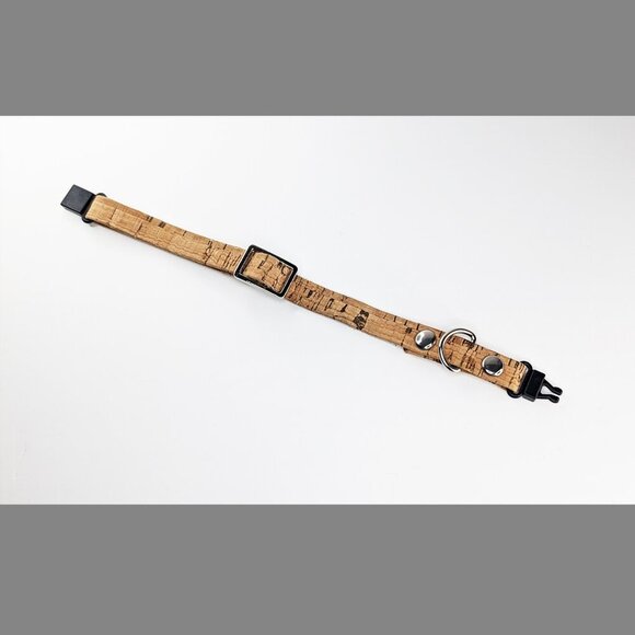 Cork Breakaway Cat Collar in Natural Cork - Picture 2 of 5